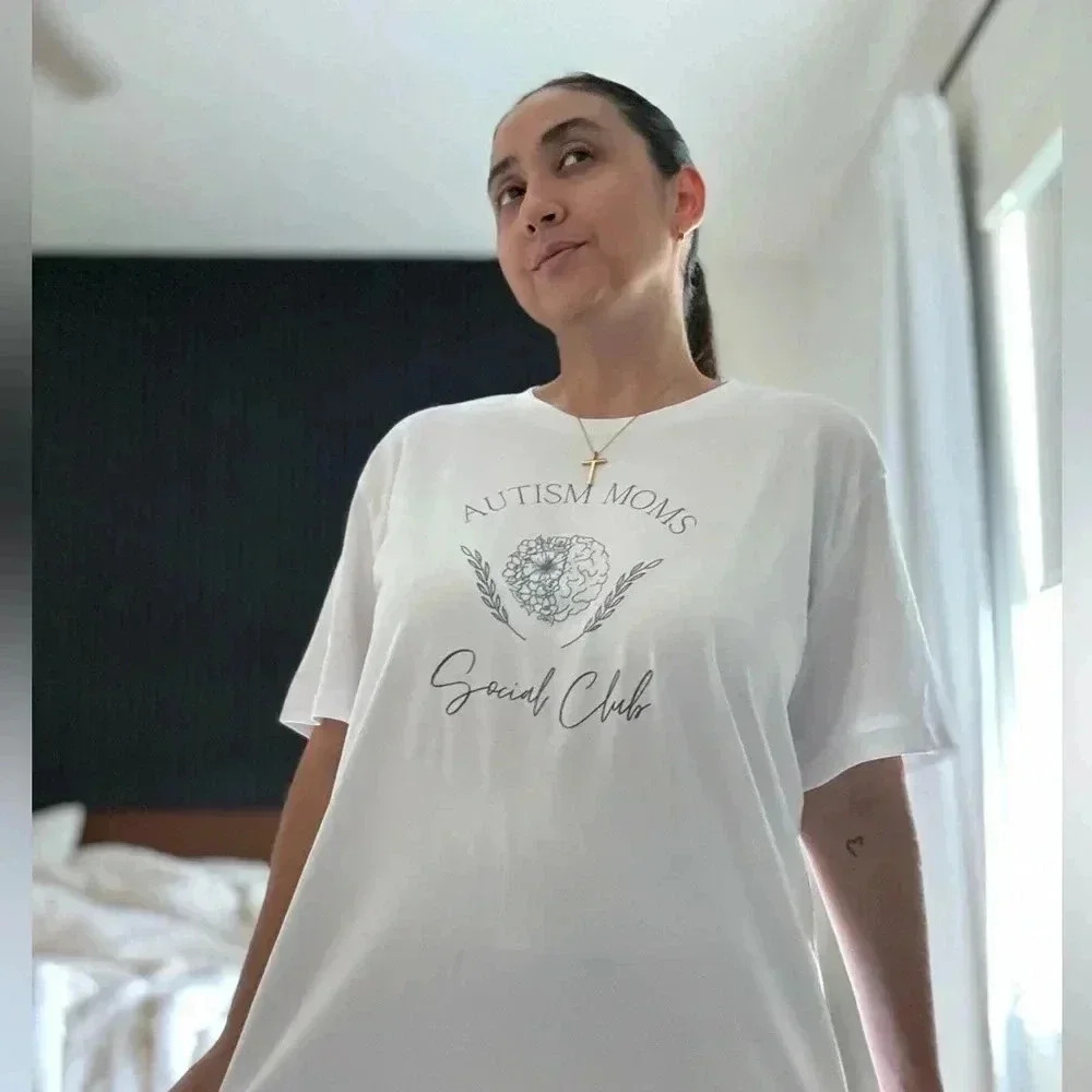 Autism moms social club tee